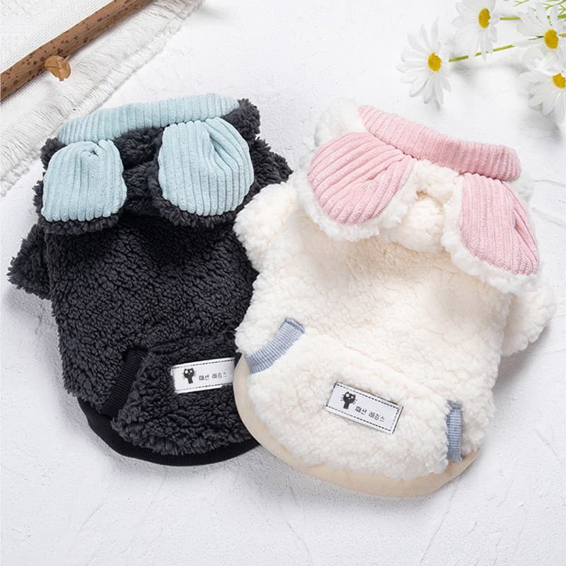 Roupas para Gatos e Cães de Outono e Inverno, Roupas Quentes e Acolchoadas para Cães Pequenos, Estilo Teddy Biker Schnau