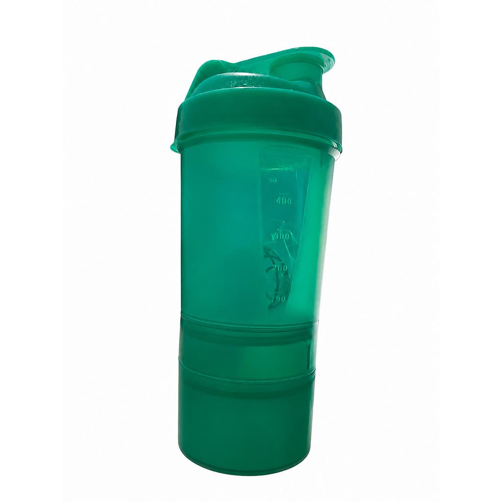 🥤 COQUETELEIRA Shaker 500ML COM 3 COMPARTIMENTOS, esfera misturadora e peneirinha