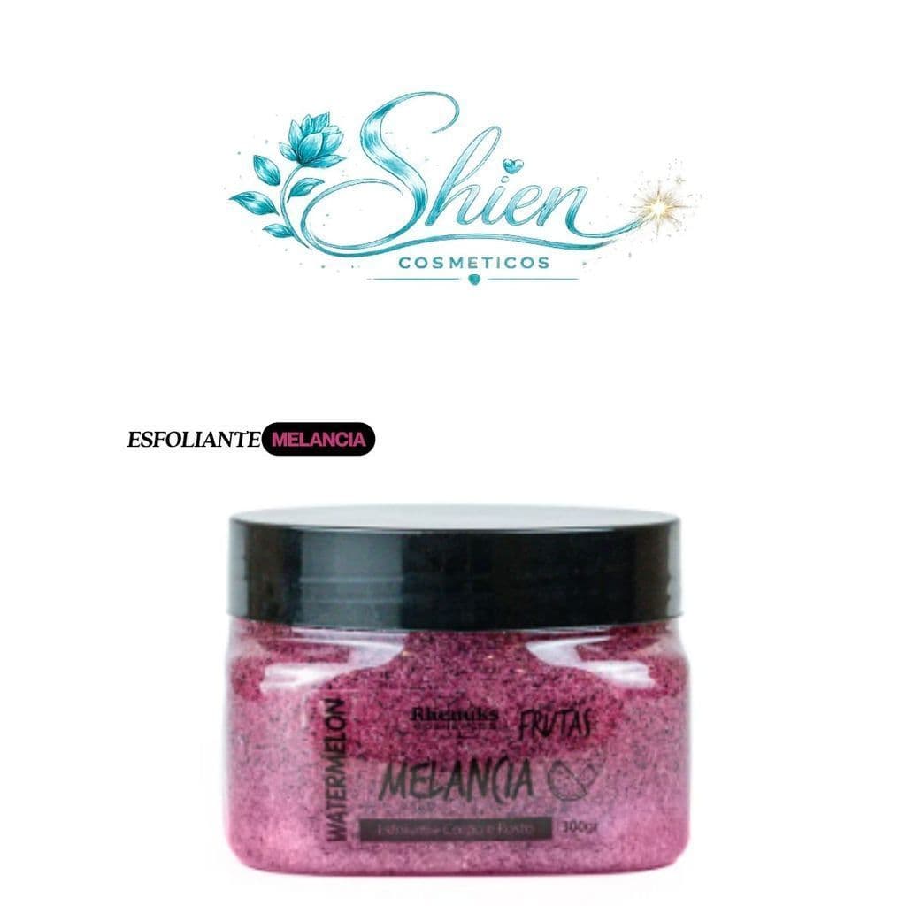 Esfoliante Frutas Corpo E Rosto Melancia 300G Rhenuks (Afilhado)