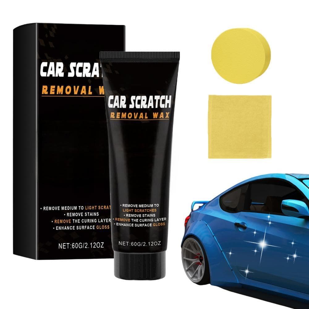 Cera para Reparação de Arranhões em Carros, Nova Cera Universal para Remoção de Arranhões 2026 para Polimento de Veículo