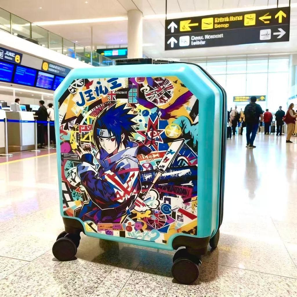 Código de bagagem de 60cm, crianças, meninos, meninas, pequeno código de estudante, carrinho de embarque de viagem, dese