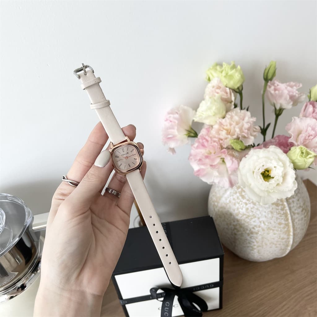 Relógio Feminino Dourado/Rosé Relógio Importado Feminino Relógio Feminino Quartz Exame de entrada exame f
