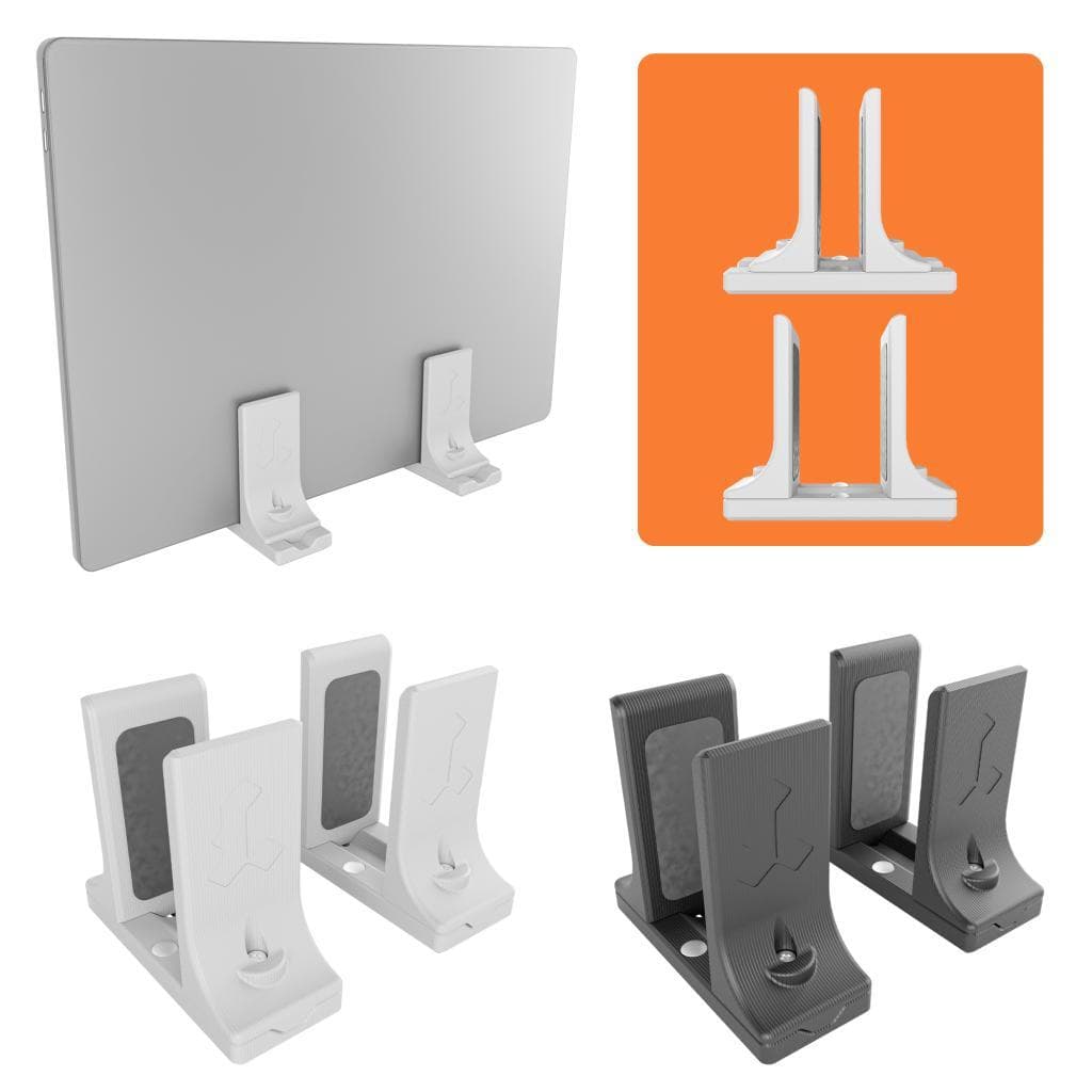 Suporte Vertical Ajustável para Notebook com EVA