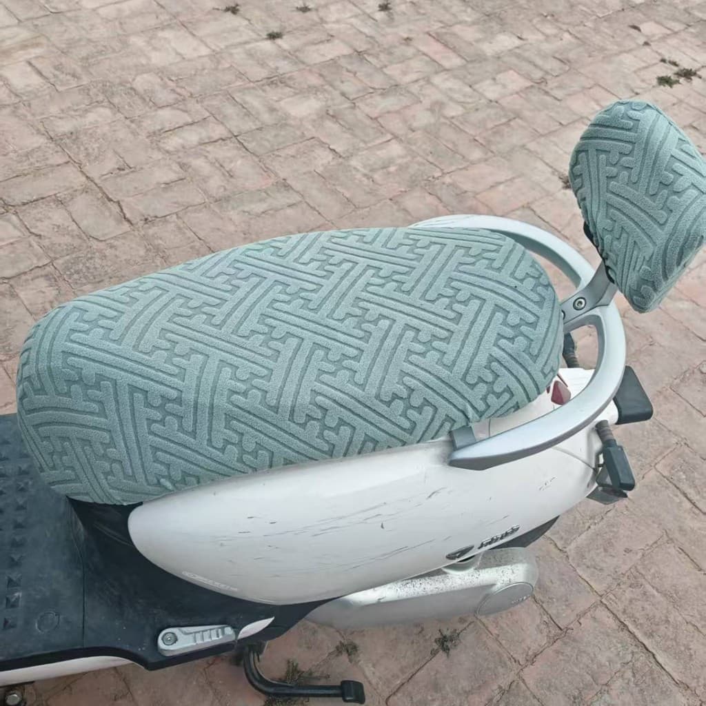 Capa de Assento Elástica Anti-Queimaduras para Veículos Elétricos, Universal para Bicicletas e Scooters Elétricas, Resis