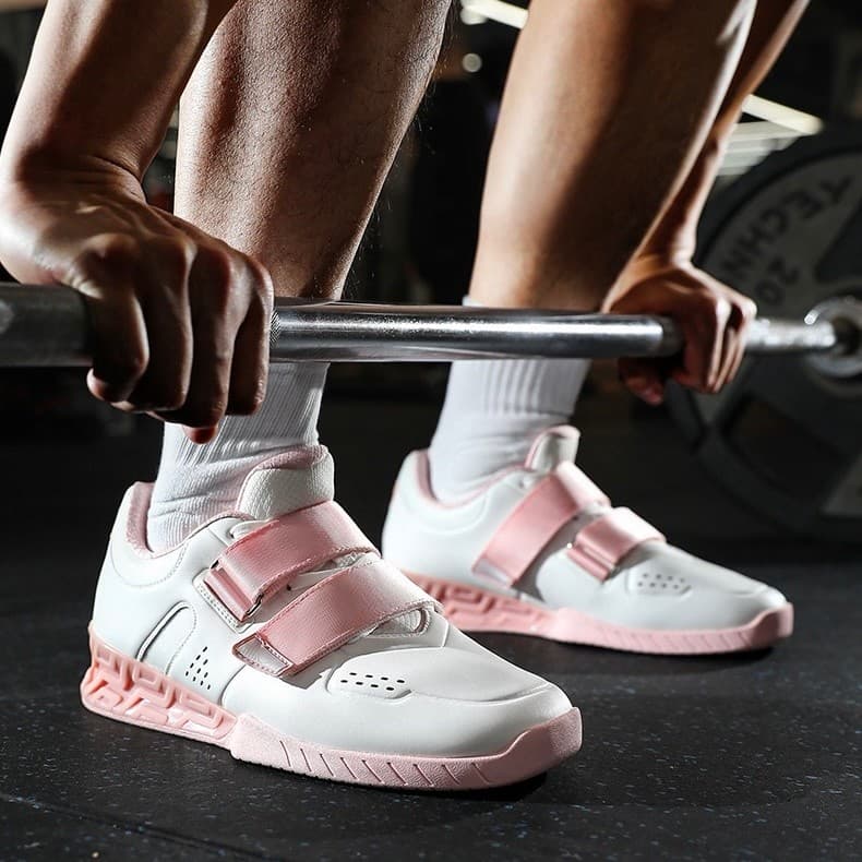 Amplo último sapatos de levantamento de peso profissional sapatos de agachamento morto interior Fitness treinamento abra