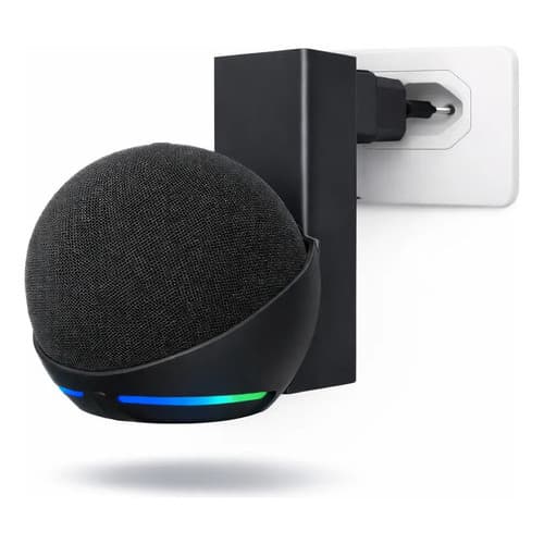 Suporte De Tomada Compativel Com Amazon Echo Dot 4 E 5 Alexa