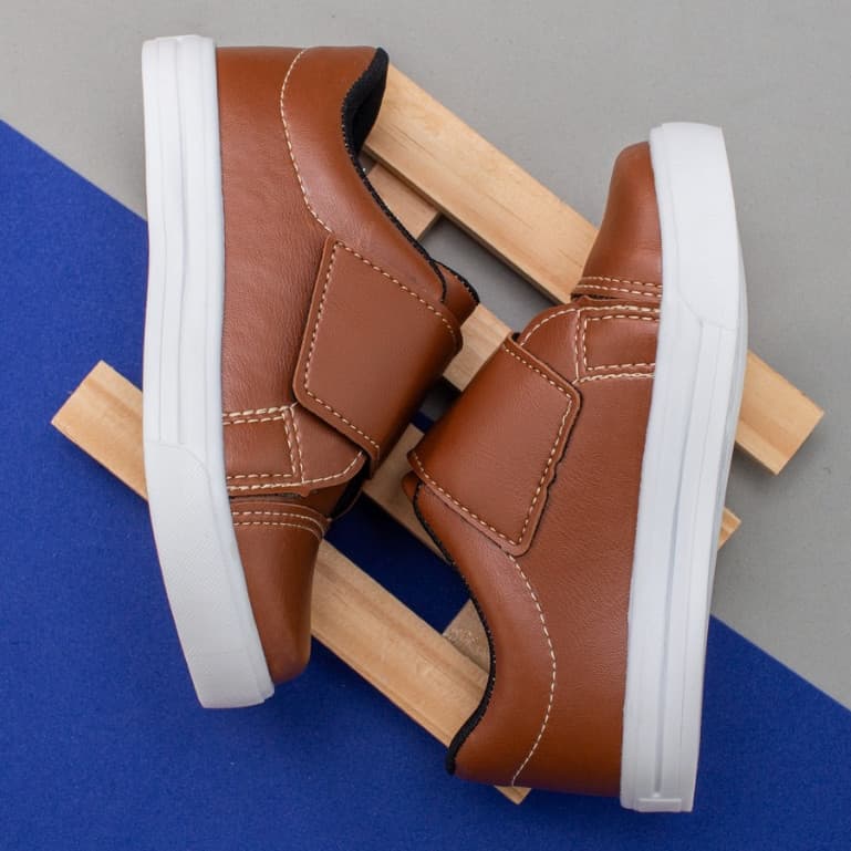Tênis Slip Infantil Menino Casual Sapatênis Escolar Calce Fácil Original Básico Promoção Confortável