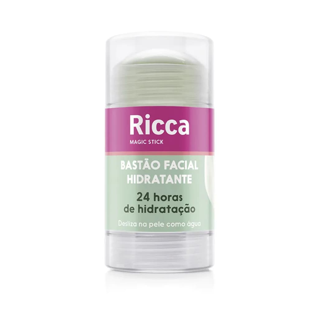 Bastao Facial Hidratante Ricca Magic Stick  – Hidratação por 24h 30g
