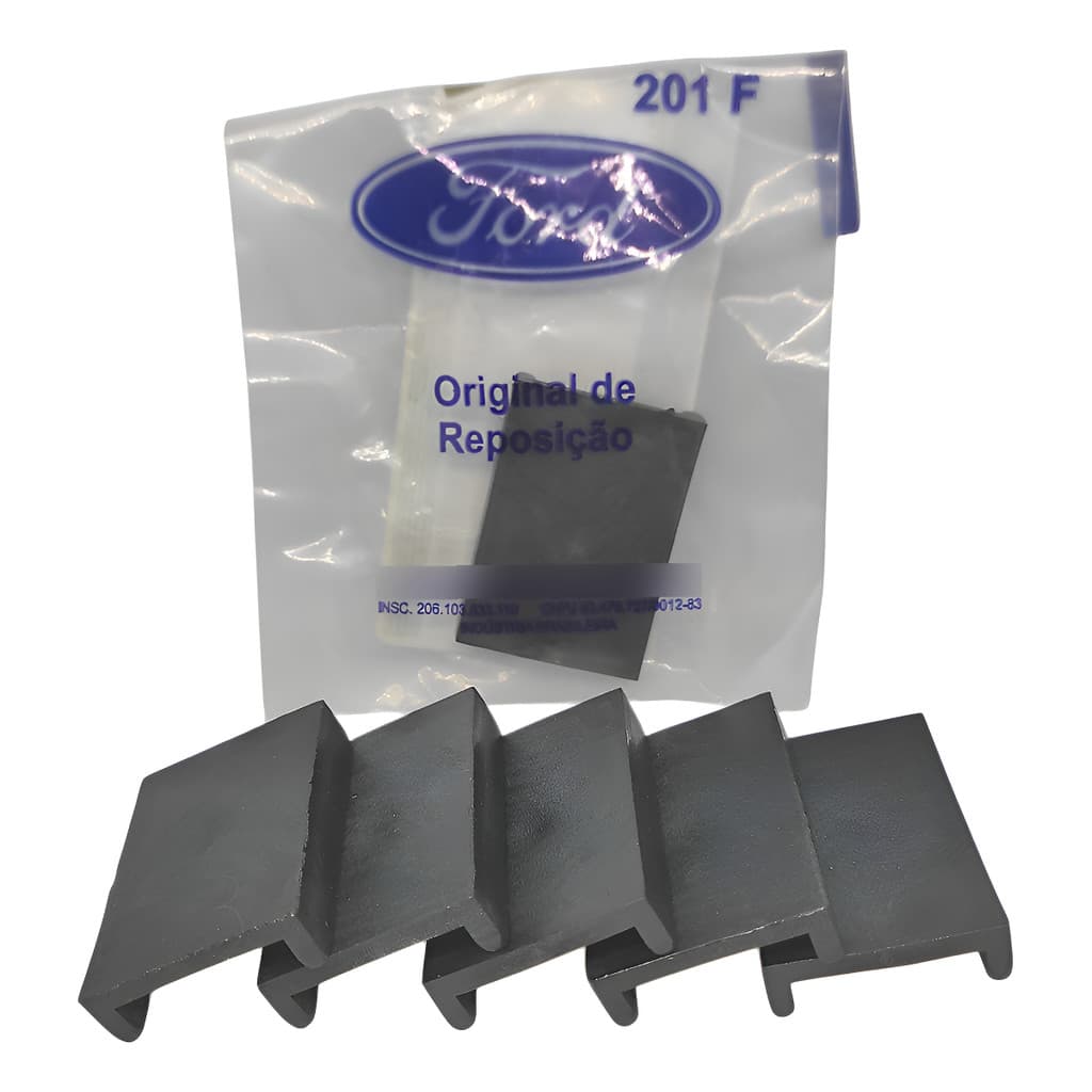Kit 5 Isolador Feixe De Mola Traseiro Ford Ranger Original