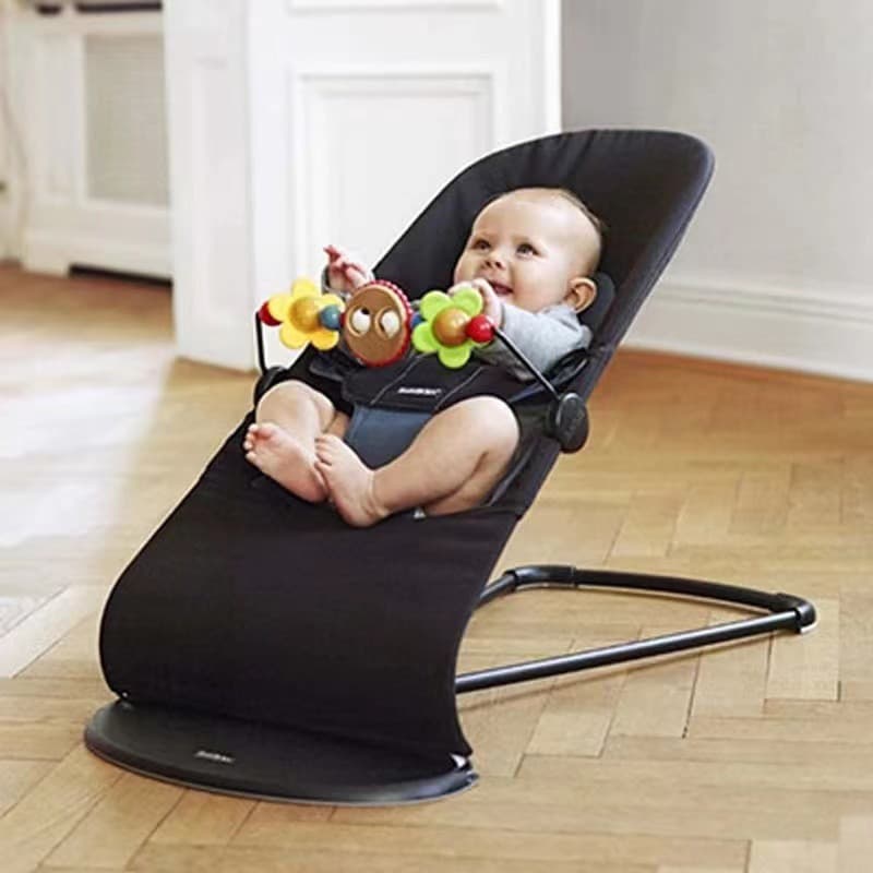 Cadeira de Balanço para Bebê Dobrável Portátil – Conforto, Segurança e Fácil de Limpar