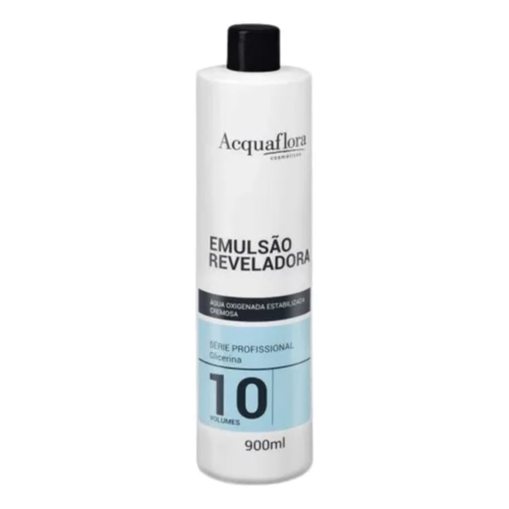 Água Oxigenada Acquaflora 10 Vol Emulsão Reveladora 900ml