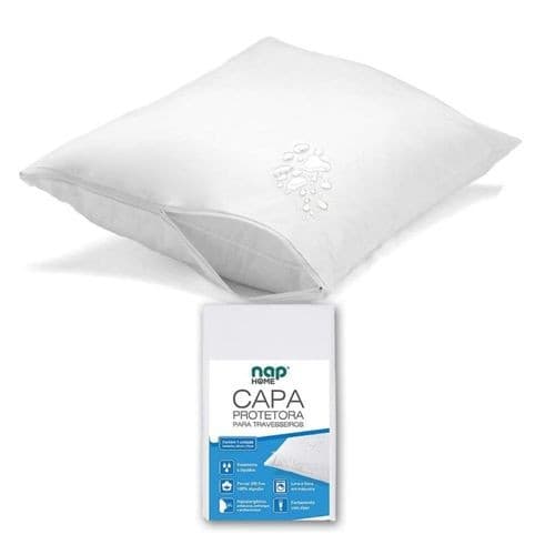 Kit 4 Capas Protetoras Travesseiro Conforto Proteção 200 Fios Alta Qualidade