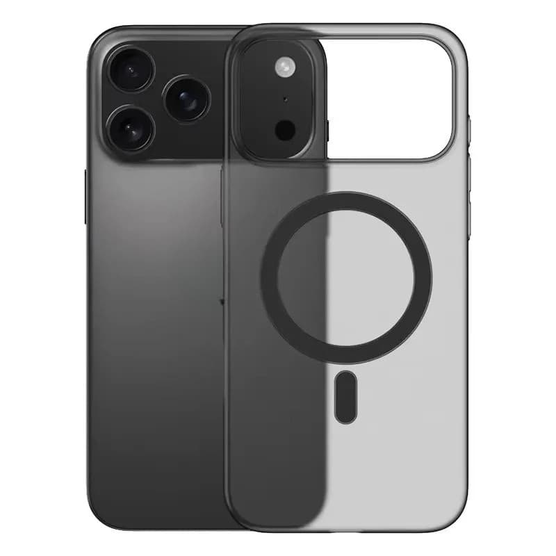 Luxo Fosco Ultra Fino Claro Para Caso De Carga Magnética Sem Fio iPhone 17 Ar 16E 15 14 Plus 13 12 11 Pro Max Capa Dura