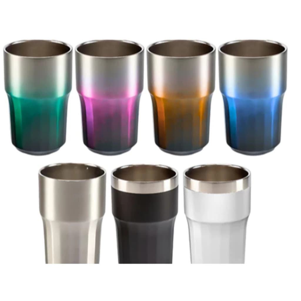 Copo térmico Happy hour Aço Inox 380ml -BYB