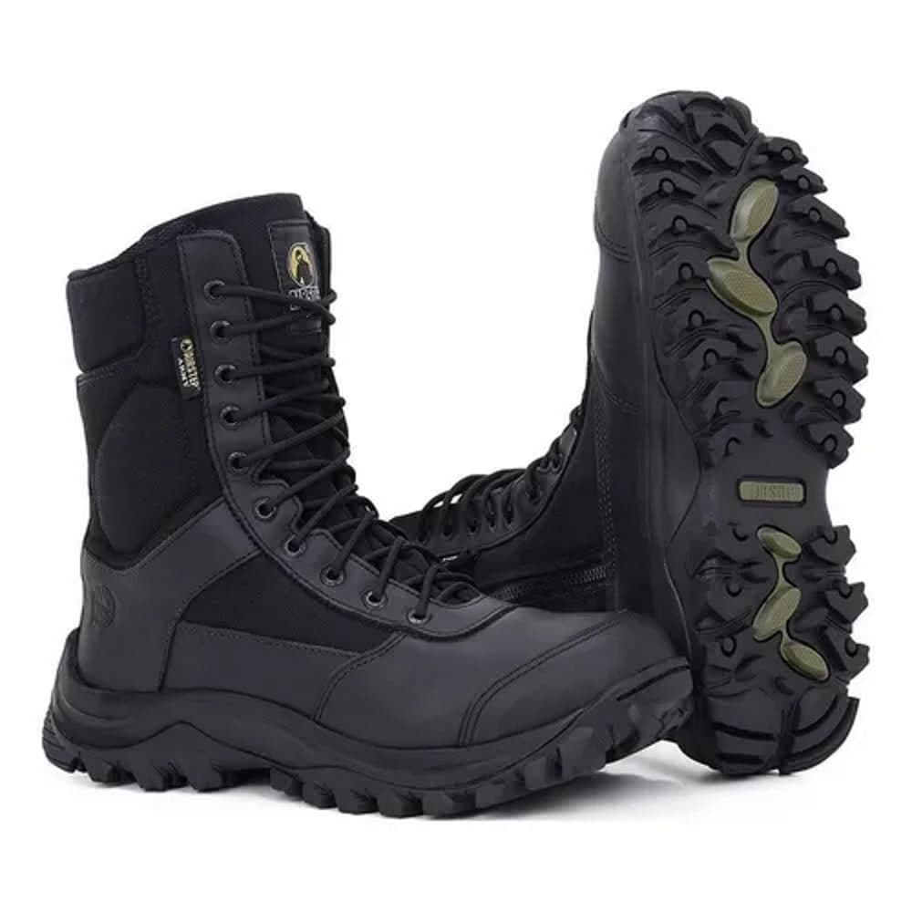 Bota / Coturno Tática Militar Army 8628 Zíper Airstep NF-e
