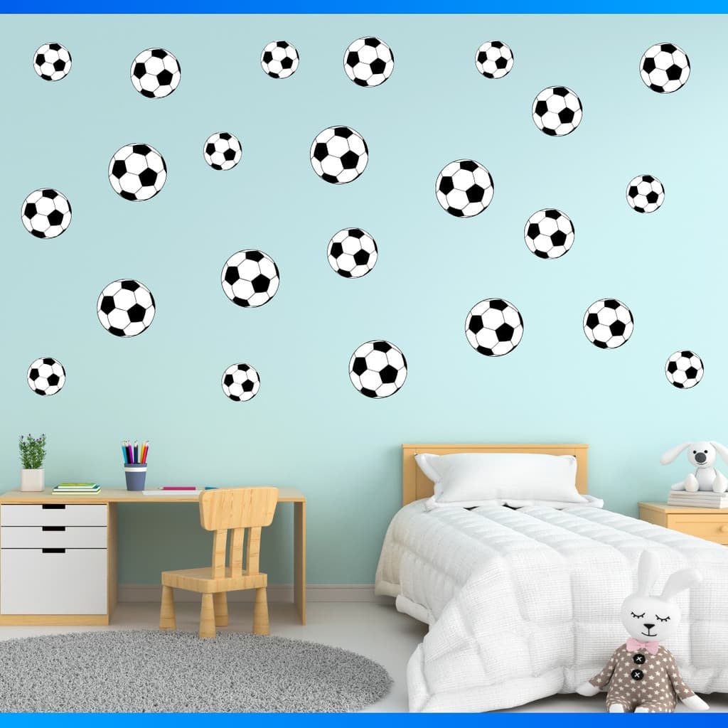 45 Adesivos Bola Decoração Quarto Infantil Menino - OFERTA