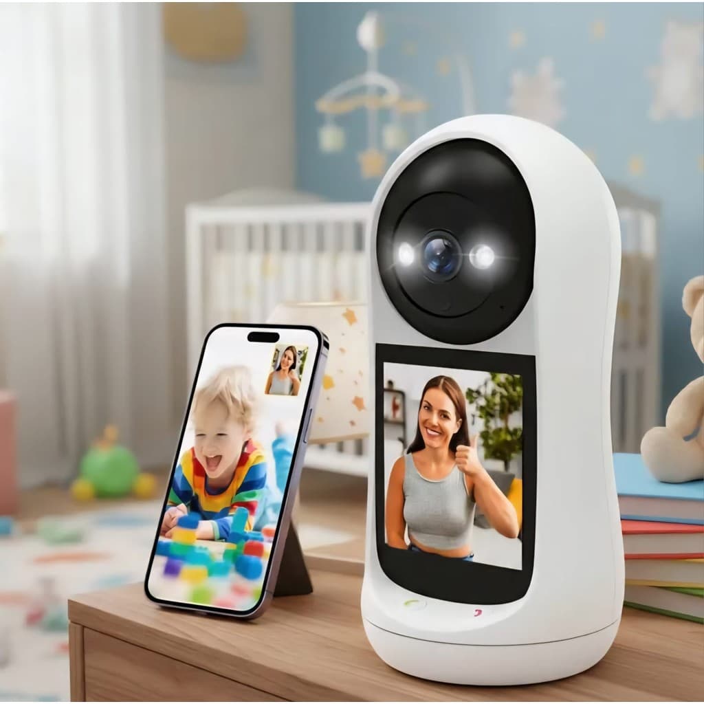 Babá Eletrônica Wi-fi Visão Noturna Alerta Choro Anti Queda