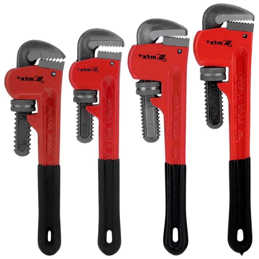 Kit Chave Grifo Heavy Duty Tam 8",10",12" e 14" / 4 Un - MTX