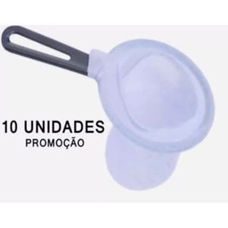 Coador de Café Pano Pequeno Kit 12 peças