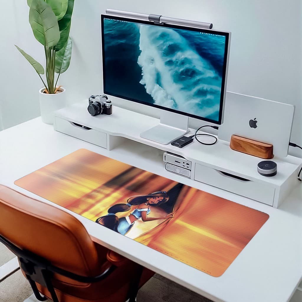 MousePad Grande RGB confortavel extra grande premium