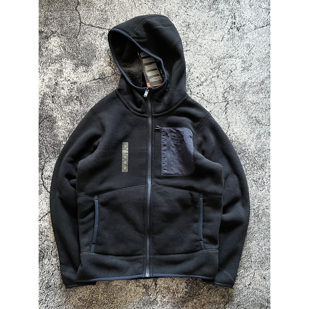 Outono inverno forro de lã espessamento manter quente olhando estilo macio ceroso fofo velo com capuz zíper solto bolso