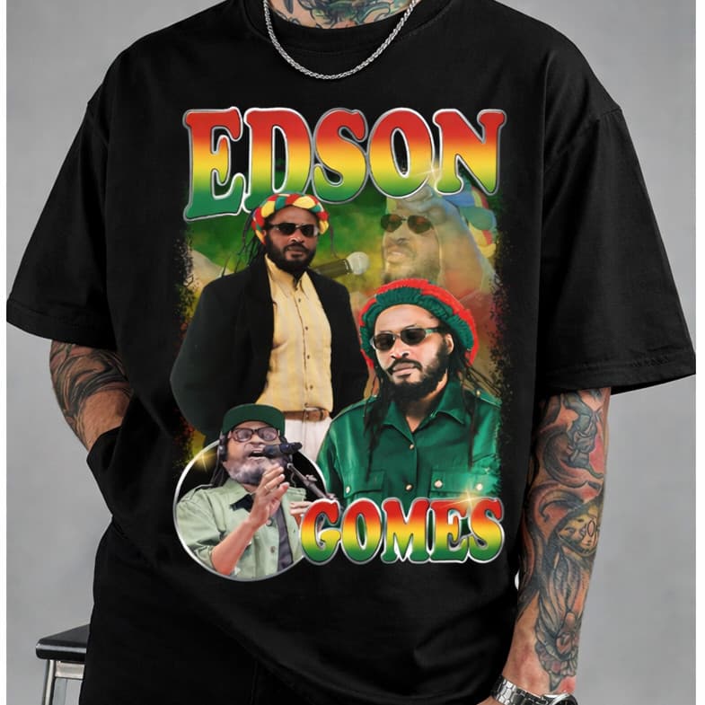 Camisa Edson Gomes Reggae Lançamento Novo