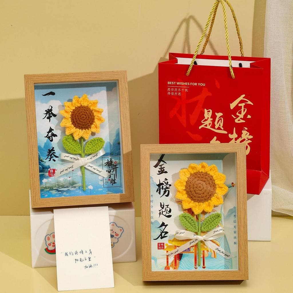 One Killing Oiran Bouquet Photo Frame Ornamentos Exame de Admissão ao Ensino Médio Venha Inspirador Lista de Ouro Título