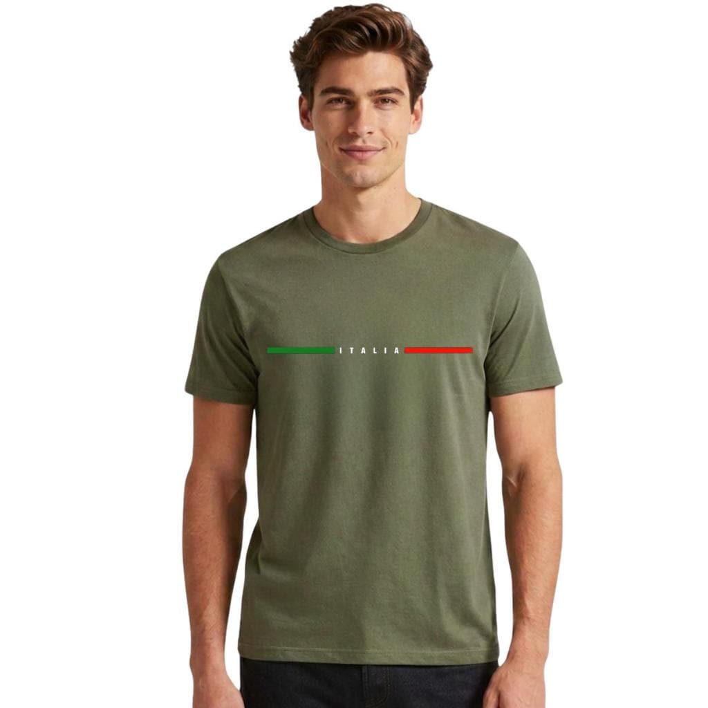 Camiseta Itália SB | 100% Algodão | Estampa Exclusiva | P ao GG