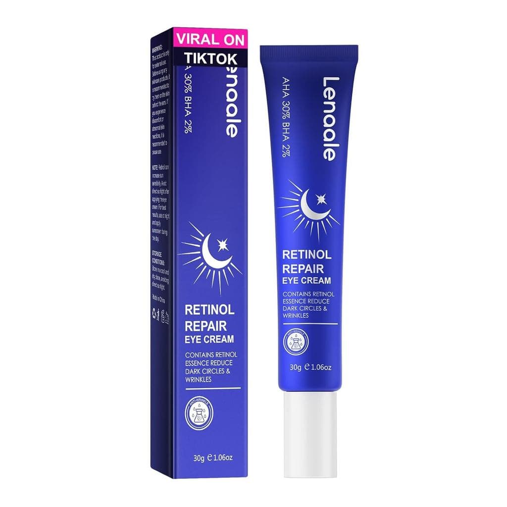 Creme para os Olhos com Retinol, Creme Hidratante Diário para a Área dos Olhos, com AHA 30% para Suavizar e Hidratar a P