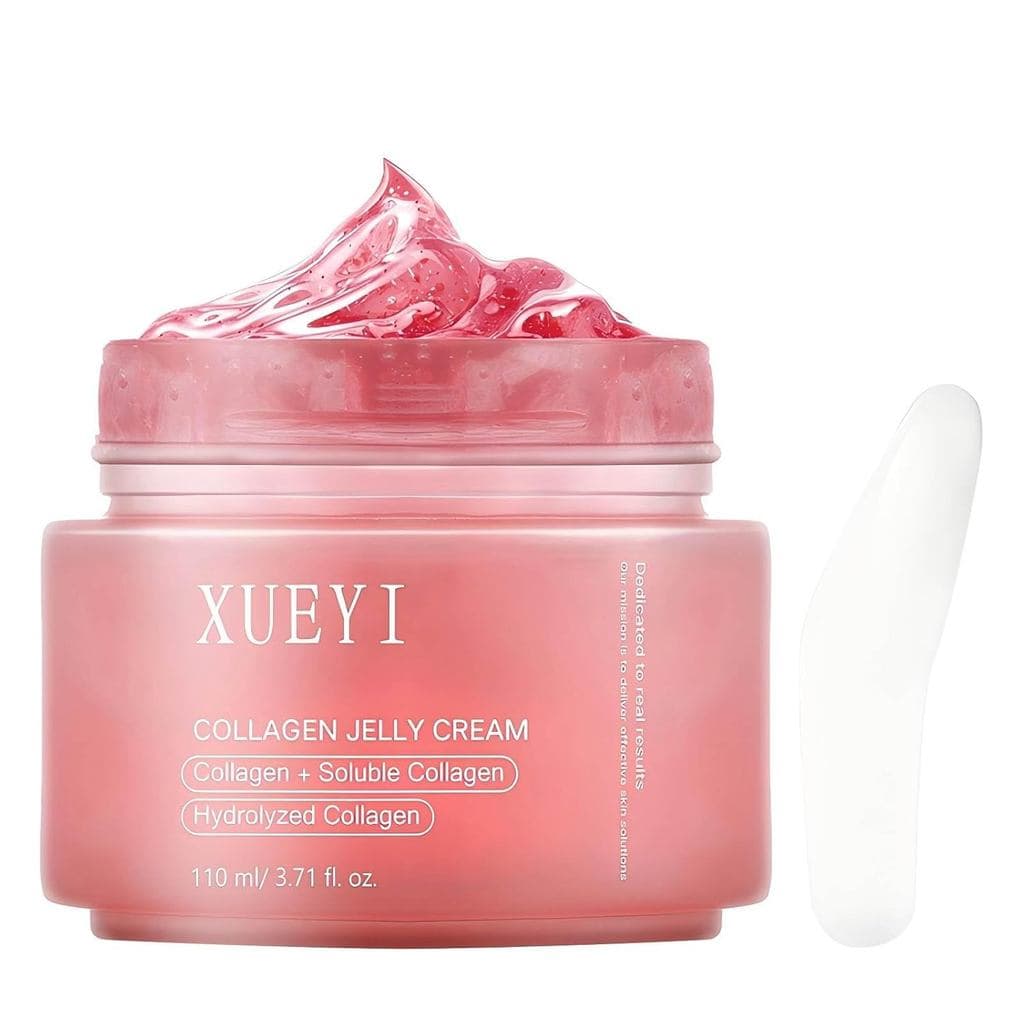 VRAIKO XUEYI Creme de Colágeno em Gel, Sérum em Gel de Colágeno Hidrolisado para Massageadores Faciais de Microcorrente,