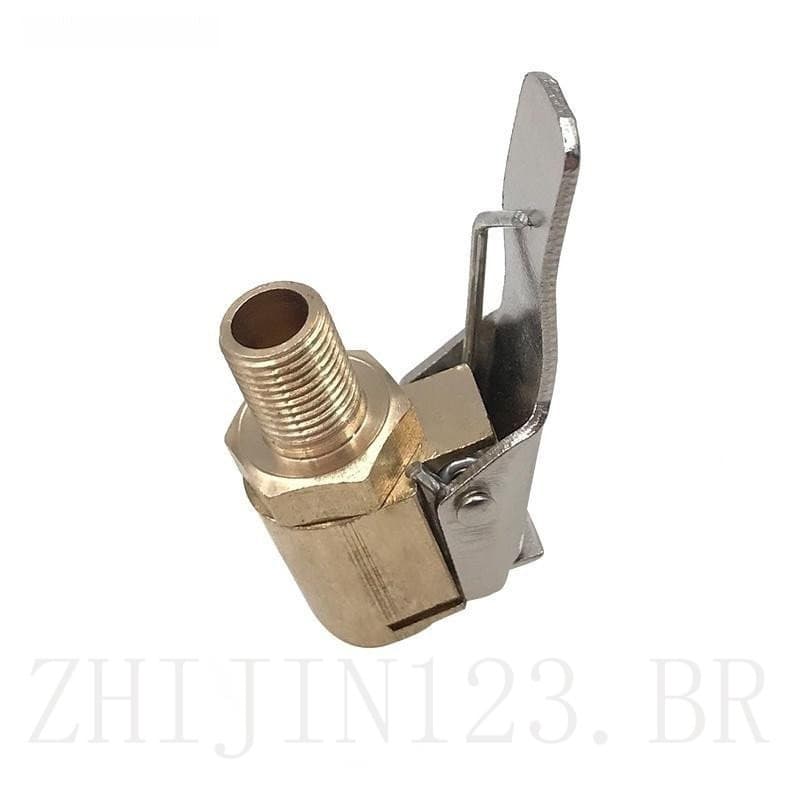 Conector Adaptador de Clipe de Válvula de Bomba de Inflador de Pneus de Carro