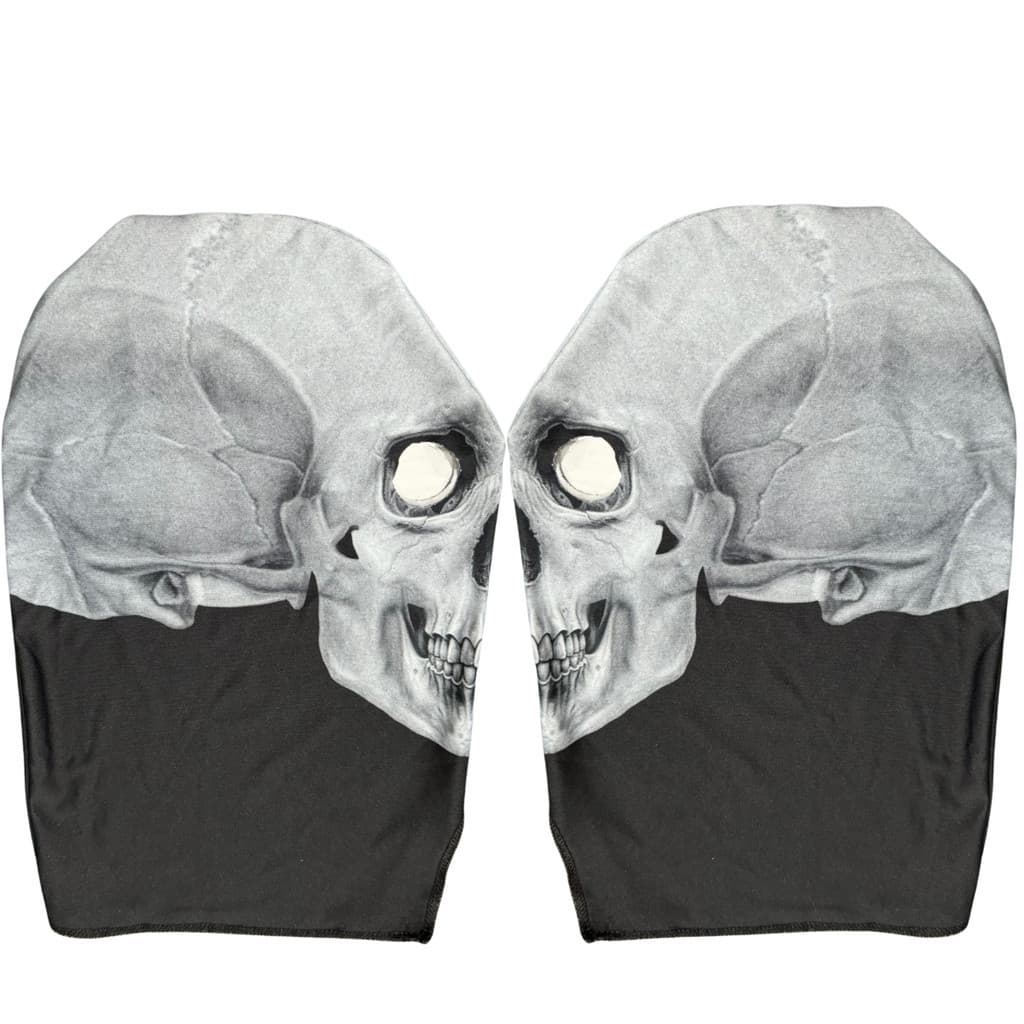 Máscara Esqueleto Caveira De Pano Halloween Caveira- Envio Imediato