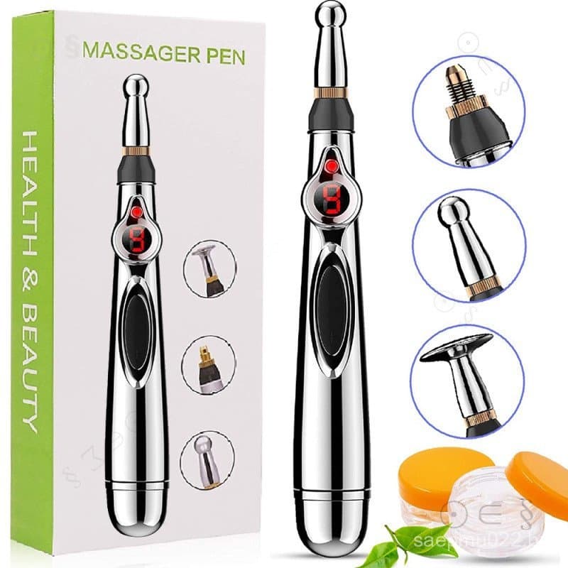 SALORIE Caneta Massageadora Ferramentas para Alívio da Dor Canetas de Acupuntura Eletrônica Energia Muscular Pulso Elétr