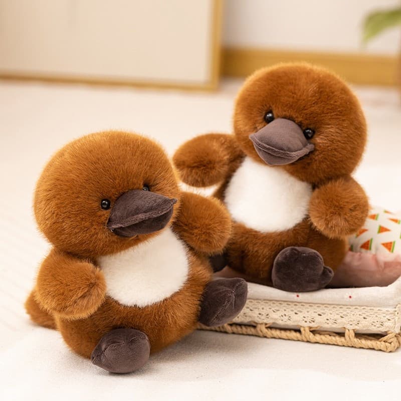 Boneco de Pelúcia de Ornitorrinco Fofo de Alta Qualidade, Brinquedo Divertido Kawaii, Presente de Aniversário para Crian
