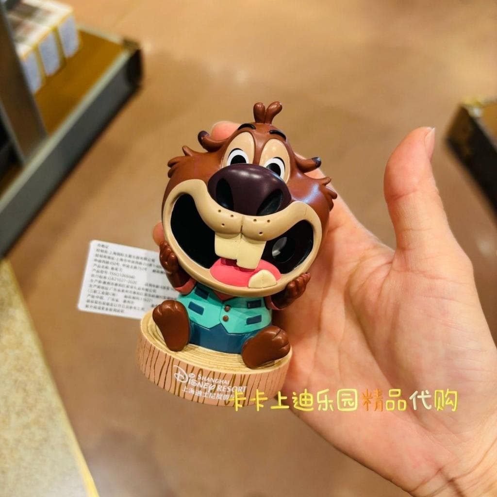 Shanghai Disney Crazy Animal City 2 Raccoon Apontador de Lápis Presente para Estudante