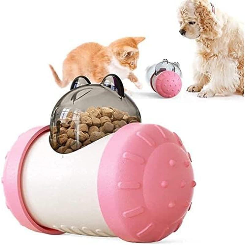 Brinquedos Para Gatos Interativos Cães-Dispensador De Tratamento Alimentador De Brinquedo Enriquecimento De Bola Grandes
