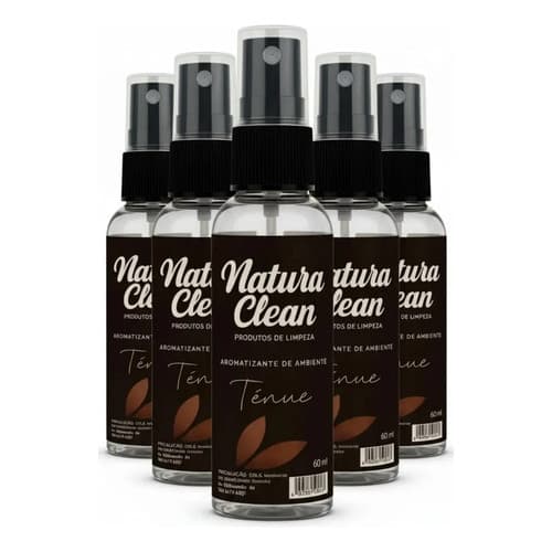 Kit C/ 5 Aromatizante Automotivo/ambiente Tênue 60ml