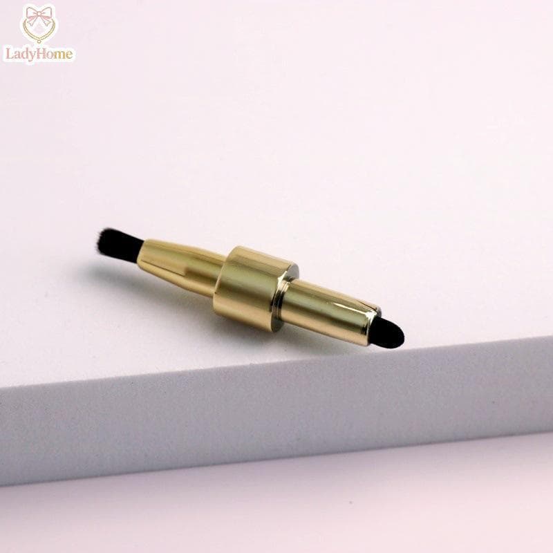 LADYH Kit De Pincéis De Maquiagem Portátil 4 Em 1 Para Rosto , Lábios , Corretivo , Sombra , Design Conveniente E Amigáv