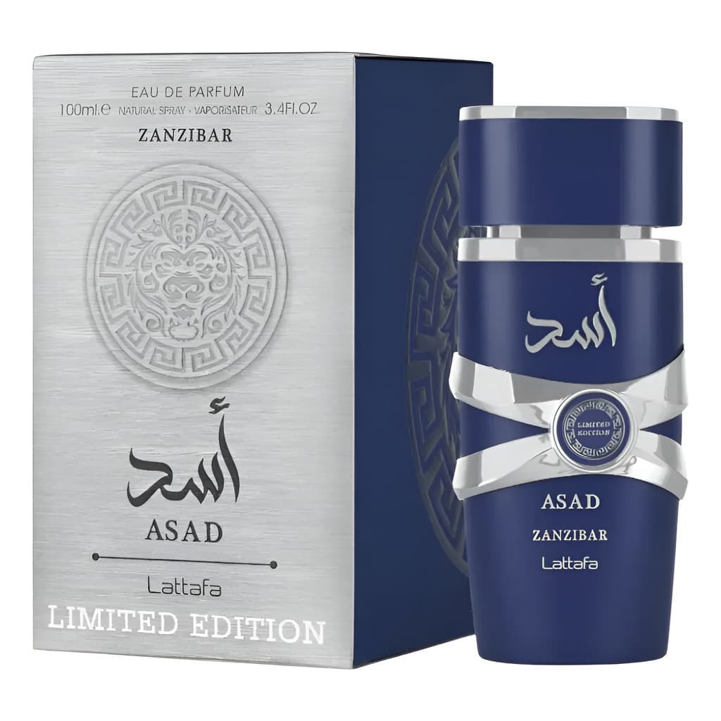 Perfume Asad Zanzibar Limited Edition Lattafa 100ml Original