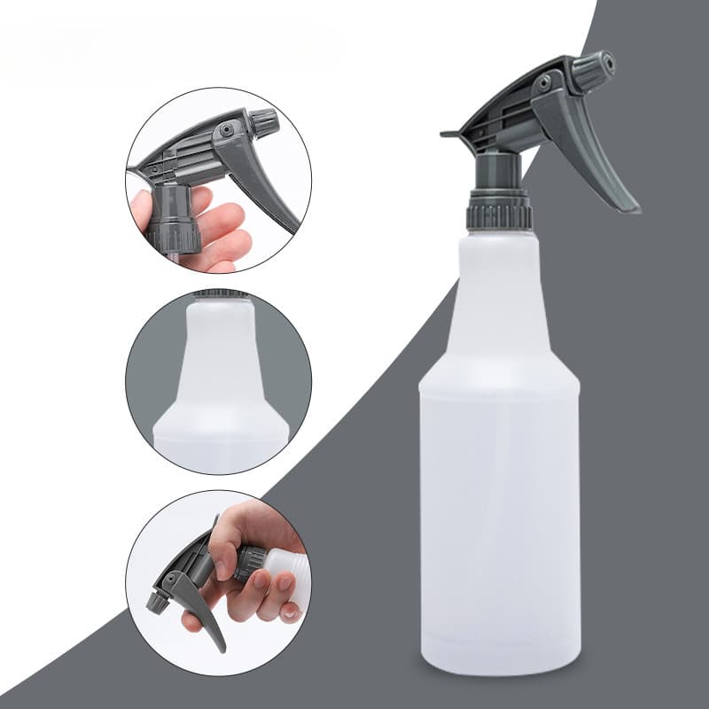 Frasco De Spray De Pressão De 800mL , Bico De Névoa/Ventilador Ajustável Para Lavagem De Carros , Rega De Plantas