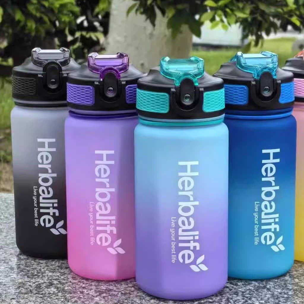 Combolai 600ml espaço copo portátil estudante esportes ao ar livre simples Fitness primavera verão copo de água fresco