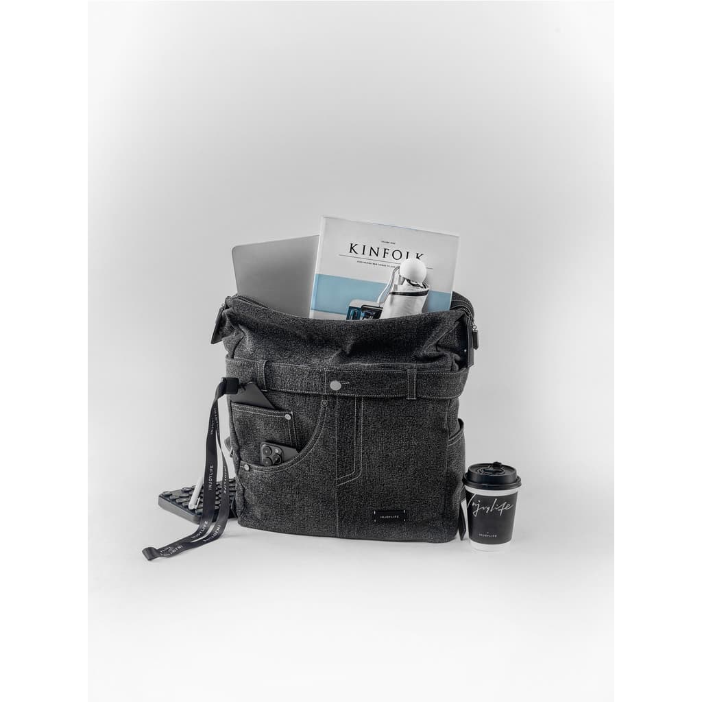 INJOYLIFE Nomad Calças Bolsa Mochila Tamanho Grande Mochila de Viagem Grande Capacidade Bolsa para Computador Commuter M