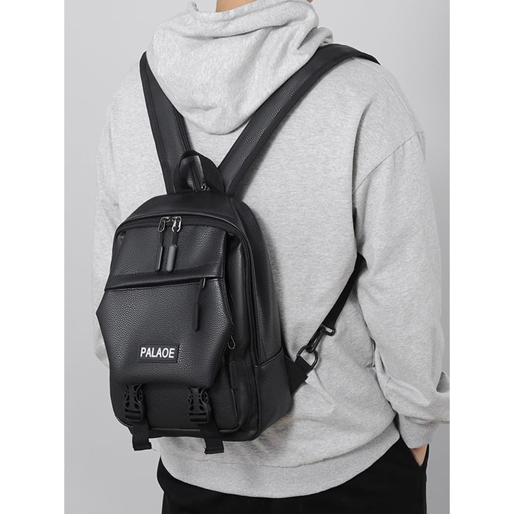 Mochila masculina pequena viagem multifuncional Cross-body bolsa de ombro Commuter montanhismo mochila feminina leve sac