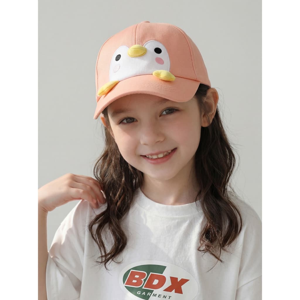 Naits Keits Meninos Meninas Bonito Pinguim Dos Desenhos Animados Boné de Beisebol Coreano Ao Ar Livre Crianças Protetor