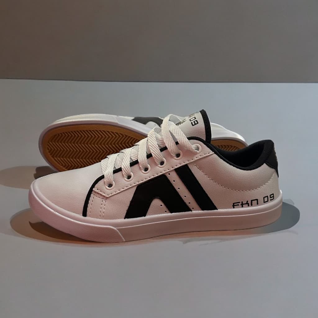 Tênis Adulto FKN09 Masculino Feminino Original Soladado Emborrachado Conforto Caminhadas estilo