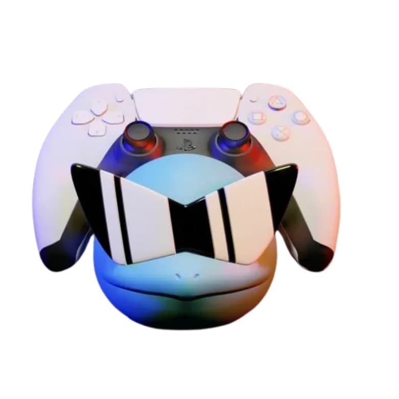 Suporte Squirtle Pokémon para Controles – Playstation, Xbox e Nintendo Switch Pro (Impressão 3D PLA
