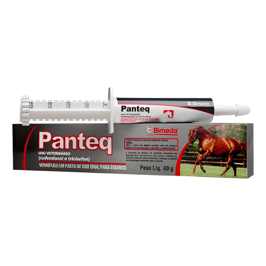 Panteq 40g - Vermífugo Equinos