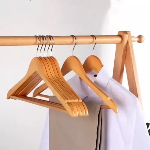Kit Com 3 Unidades De Cabides Camisas Sociais Blazers Jaquetas Roupas Closet Guarda Roupa Gancho