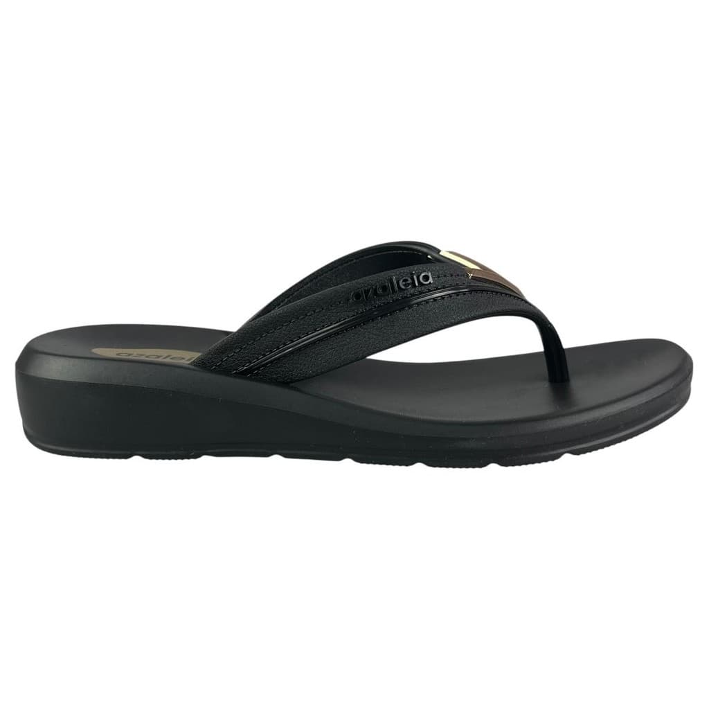 Chinelo Feminino Anabela Azaleia Cloe Confortável Leve Elegante