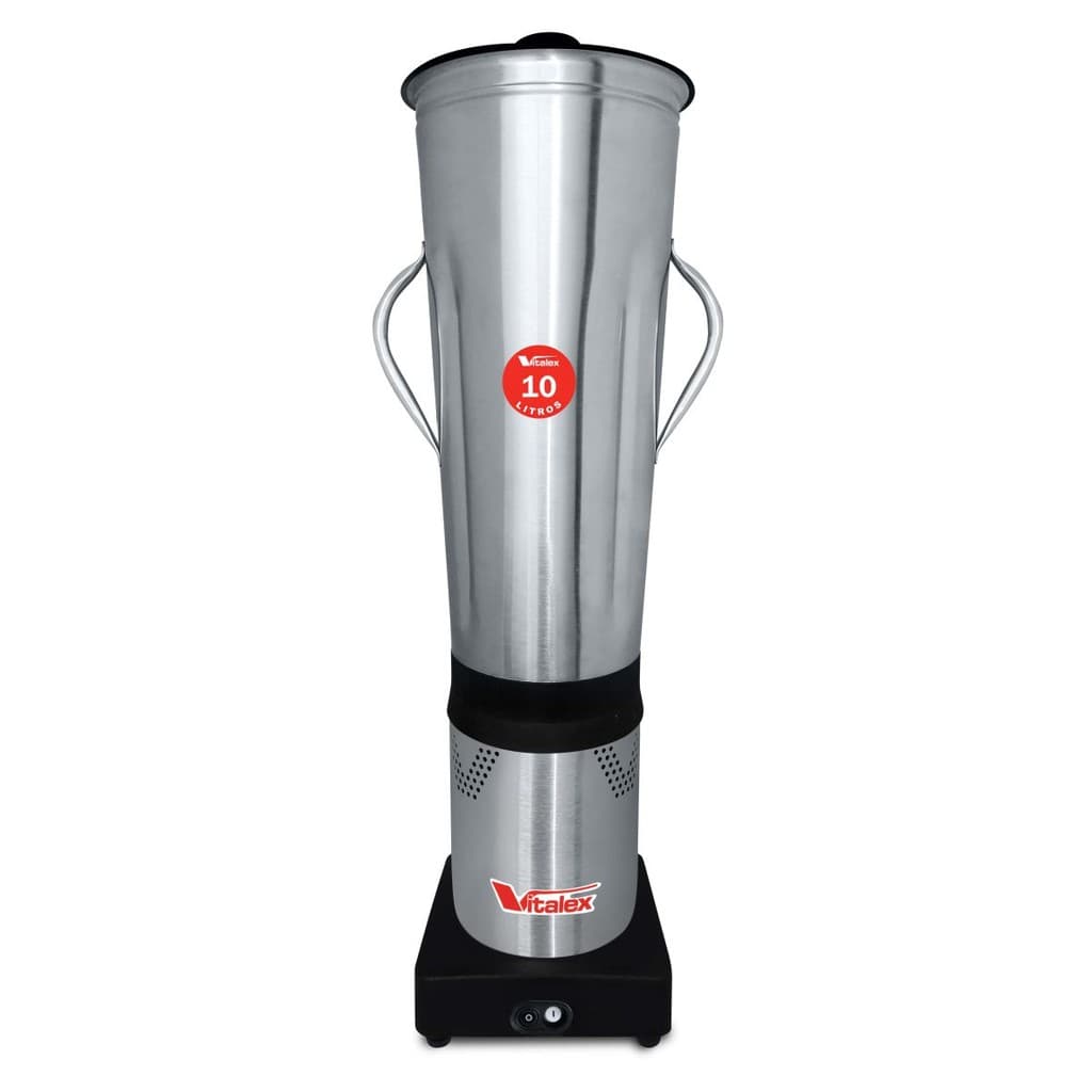 Liquidificador Inox 10 Litros Baixa Rotação Vitalex Cor Aço inoxidável